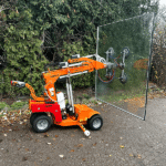 Liften en plaatsen van groot glas met smartlift